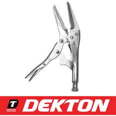 Dekton Combination Diagonal Side Cutters Long Locking Grips 55mm Needle-Nose Plier