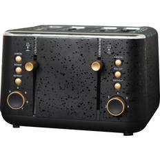 Toasters Kaiseki Black Four Slot