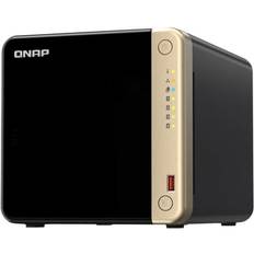 QNAP TS-464 NAS Server 4 Bays SATA 6Gb/s RAID 0, 1, 5, 6, 10 JBOD RAM 8 GB 2.5 Gigabit Ethernet