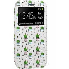 Cool Funda Flip Cover iPhone XR Dibujos Cactus