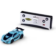 Carson 500404274 1:60 Nano Racer Striker 2.4GHz türkis Ferngesteuertes Auto, RC Fahrzeug, RC Auto, Fahrzeit 20 min, RC Auto für Kinder