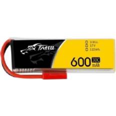 Tattu Battery Tattu 600mAh 3.7V 30C 1S1P JST