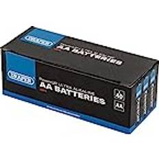 Draper PowerUP Ultra Alkaline AA Batteries Pack of 40