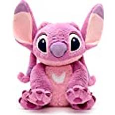 Disney Store Angel Medium Soft Plush Toy Lilo & Stitch 38cm 15inches made with soft-feel fabric and embroidered features Suitable from Ages 0