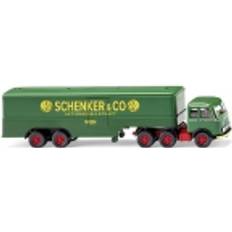 Wiking 051327 H0 Mercedes Benz LPS 333 Koffersattelzug Schenker