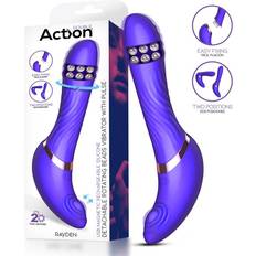 Detachable Rotating Beads Vibrator With Pulsation