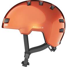 ABUS Naranja Cascos de ciclismo ABUS Stadthelm Skurb Robuster Fahrradhelm für den Alltag, beim Skaten, BMX-Fahren oder Longboarden Orange, Größe