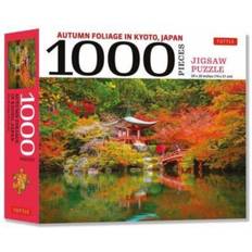 Tuttle Autumn Foliage in Kyoto, Japan 1000 Piece Jigsaw Puzzle: for Adults and Families Finished Puzzle Size 29 x 20 inch 74 x 51 cm; A3 Sized Poster
