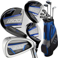 Stålskaft Komplette golfsett Wilson 1200 TPX Men Full Set Graphite/Steel Long-Right