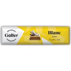 Galler Chocolate bar White Coconut, 70