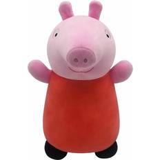 Squishmallows SQPP0004 – Peppa Pig HugMees, officiell Kelly Toys plysch, supermjukt gosedjur