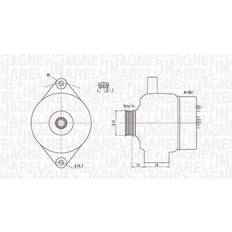 Magnet Elverk Magneti Marelli Generator 8001063722900