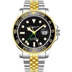 Stührling Aquadiver 3968.3 Man 42 mm Analog Kvarts urverk Mineralglas