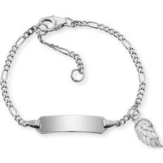 Enfant Bracelets Engelsrufer Bracelet HEB-ID-WING 925 Argent rhodié Argenté