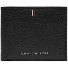 Lommebøker & Nøkkelholdere Tommy Hilfiger Leather Bifold Small Credit Card Wallet - Black