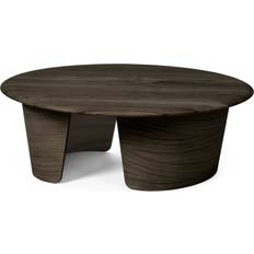 Sibast Furniture No 7 Lounge Ø90 Low Dark Oiled Oak Coffee Table 30x30cm