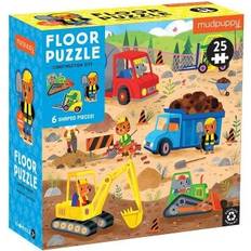 25 Piece Floor Puzzle With Shaped Pieces