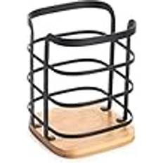 Noir Range-couverts Dkd Home Decor Organiser 12 Natural Black Steel Cutlery Tray