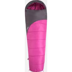 Mountain warehouse One Size, Fuchsia Unisex Adult Summit 250 Right Zip Winter Mummy Sleeping Bag