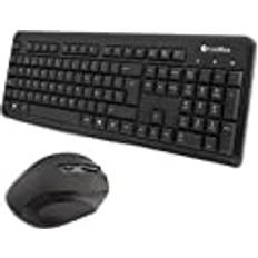 Coolbox Coo-KTR-02W Qwerty Wireless Keyboard Mouse