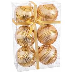 BigBuy Christmas Julbollar Spiral