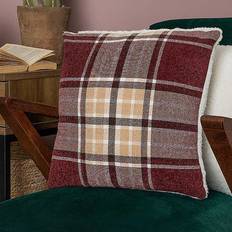 Checkered Chair Cushions Cascade Home Very Chenille Check Sherpa Chair Cushions Red