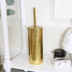 Gold Bathroom Accessories Melody Maison Hammered Gold Brush