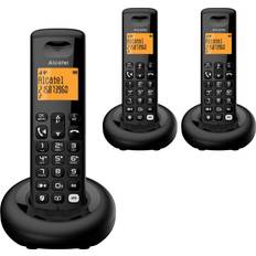 Alcatel Alcatel E260 S Voice DECT TAM Cordless Phone Trio, black