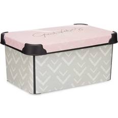 Kipit Opbevaringsboks Pink Plastik 5L 19 x 13.5 x 29.5 cm