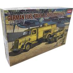 Academy German Fuel Truck And Schwimmwagen Model Kit 1:72