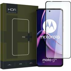 Hofi Bildschirmschutz Hofi Motorola Moto G84 Premium Pro+ Schwarz Rand