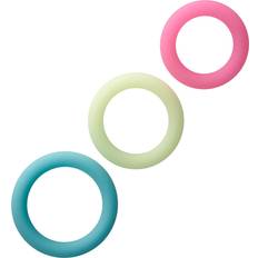 Baseks Glow in the Dark Penisring Sæt Blue