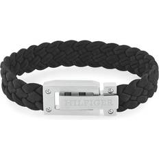 Tommy Hilfiger Armbånd på tilbud Tommy Hilfiger Flat Braided Leather 2790517