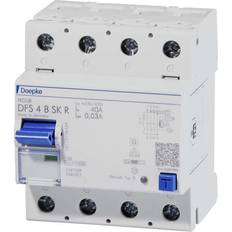 Ground Fault Breakers Doepke RCD Switch Residual Current Breaker 4-p DFS4 063-4/0,03B SKR