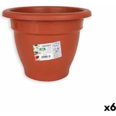 Dem Plant pot Squares Circular Brown