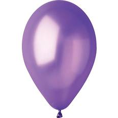 Violet Ballons en latex 10 Ballons Violet Nacré Ø30cm