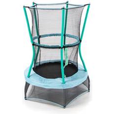 Trampolines Skywalker Skywalker Trampolines 40" Round Classic Mini Bouncer with Enclosure Blue