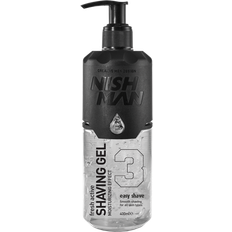 Nishman Shaving Gel 3 Fresh Active Rasiergel Easy Shave 400 ml