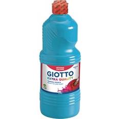 Acquerelli Giotto Extra Quality, Malfertige Temperafarbe höchster Qualität, 1000 ml Cyan