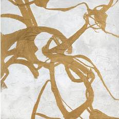 Acryl Plakater Malerifabrikken Originalt Maleri Goldplay Guld Plakat