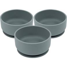 Plates & Bowls Tiny Dining Tradewinds Baby Silicone Suction Bowls Pack of 3