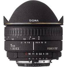 Sigma Camera Lenses SIGMA 476927 - Fisheye 15mm f/2.8 EX DG Diagonal Fisheye for Canon EOS Black