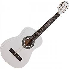 1 2 gitarr Gear4music Junior 1/2 Klassisk Gitarr Vit