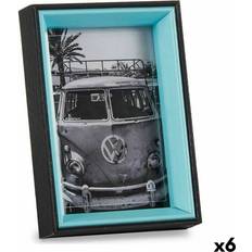 Crystal Photo Frames Gift Decor 3 Crystal Black Blue MDF Wood Photo Frame