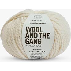 Wool And The Gang Yarn, Ivory White, 100g