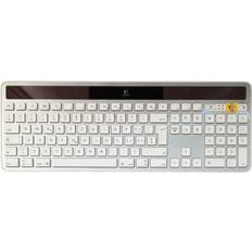 Logitech wireless solar keyboard k750 Logitech Wireless Solar Keyboard K750 920-003490 Mac, Quertz CH-DEU-FRA, gray, Blister K750