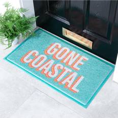 Blue Entrance Mats Artsy Doormats Gone Coastal Blue cm