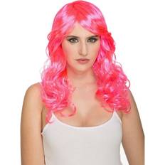 Parrucche My Other Me Wigs Curled Pink