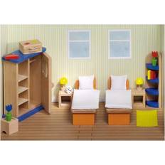 Toys Goki Puppenhaus Schlafzimmer 21-tlg. (A)