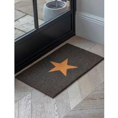 Garden Trading Star Doormat Black